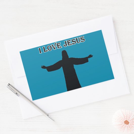Sticker  i love jesus (Umschlag)