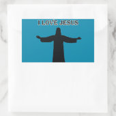 Sticker ich liebe Jesus (Tasche)