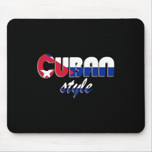 Sticker im kubanischen Stil Mousepad