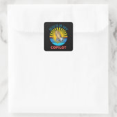 STICKER - JESUS IST MEIN KOPILOT (Tasche)