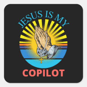 STICKER - JESUS IST MEIN KOPILOT