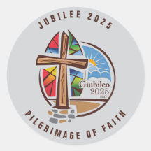 Sticker Jubilee 2025, Glaubensreise.