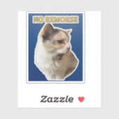 Sticker 'Keine Reue' (Blatt)