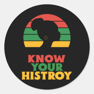 Sticker Kennen Sie Ihre Geschichte 