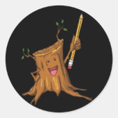 Sticker (klein), schwarz (Vorderseite)