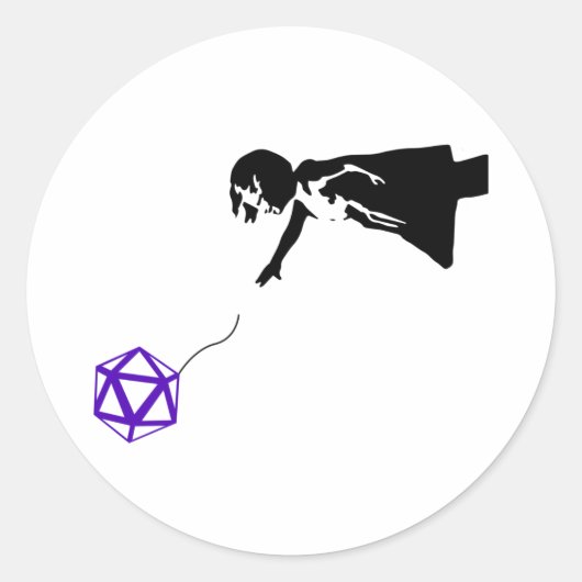 Sticker Kleros Girl (Vorderseite)