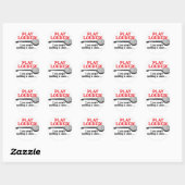 Sticker 'Lauter spielen' (Blatt)
