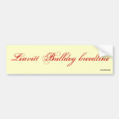 Sticker Leavitt breedline Autoaufkleber (Vorne)