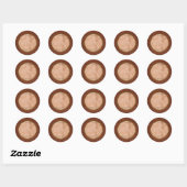 Sticker - Leder - Landschaft (Blatt)