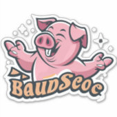 Sticker Lovers Paradies Schweinekleber (Vorderseite)