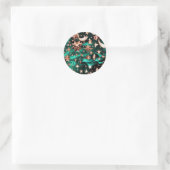 Sticker – Luxuriöses Malachit Grün Celestial (Tasche)