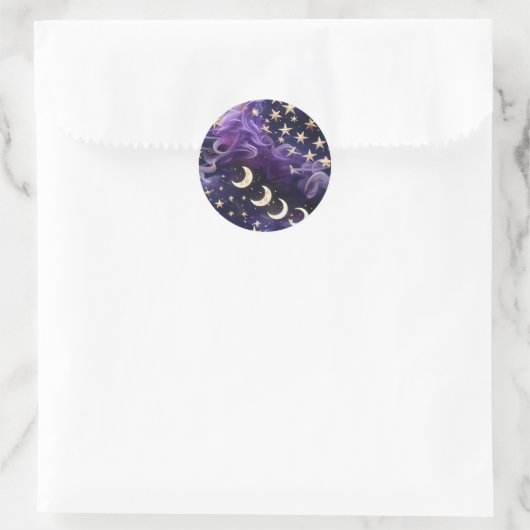 Sticker – Luxury Royal Amethyst Celestial (Tasche)