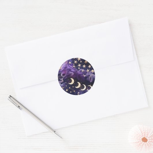 Sticker – Luxury Royal Amethyst Celestial (Umschlag)