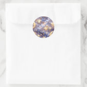 Sticker – Luxury White Celestial Moon (Tasche)