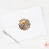 Sticker – Luxus Topas Gelber Himmelmond (Umschlag)