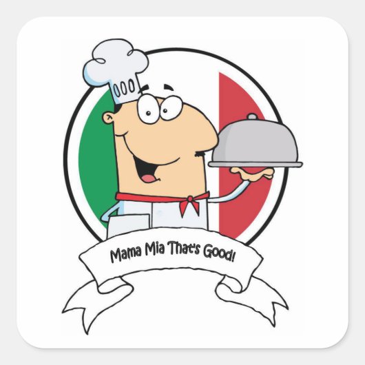 Sticker - Mama Mia! (Vorderseite)