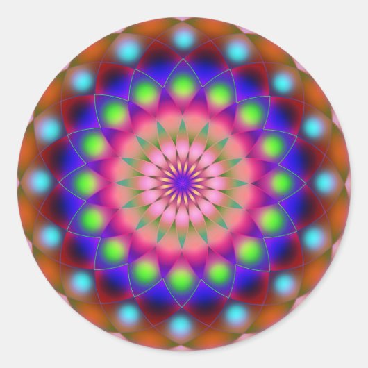 Sticker Mandala (Vorderseite)