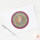 STICKER Mandala von Chenrezig - mit Mantra (Umschlag)