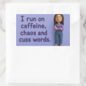 Sticker Mary, die sich danebenbenimmt (Tasche)