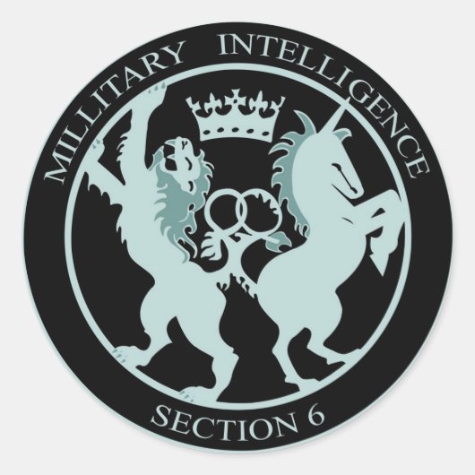 Sticker Military Intelligence Section 6 (Vorderseite)