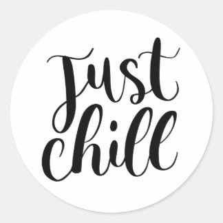 Sticker Minimalistische Kalligrafie für Journaling