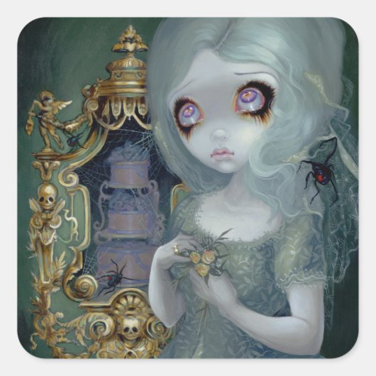 Sticker "Miss Havisham" (Vorderseite)