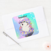 Sticker mit Hase (Umschlag)