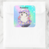 Sticker mit Hase (Tasche)