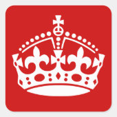 Sticker mit Kronensymbol behalten (Vorderseite)