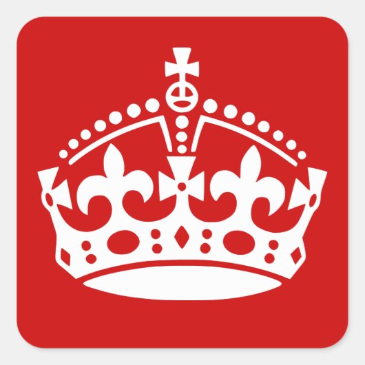 Sticker mit Kronensymbol behalten (Vorderseite)