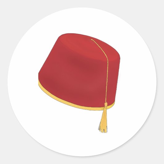 Sticker Moroccan Hat (Vorderseite)