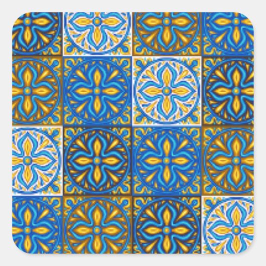 Sticker Moroccan Zelij (Vorderseite)