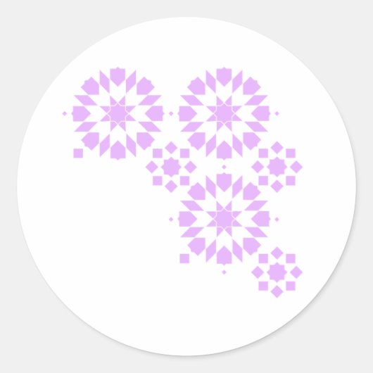 Sticker Moroccan Zelij (Vorderseite)