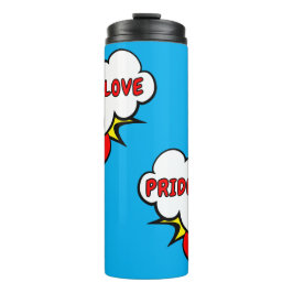Sticker - Mund Sprechblase + DEIN TEXT & IDEE 1 Thermosbecher
