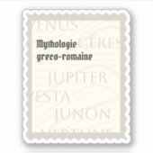 Sticker mythologie greco-romaine (Vorderseite)