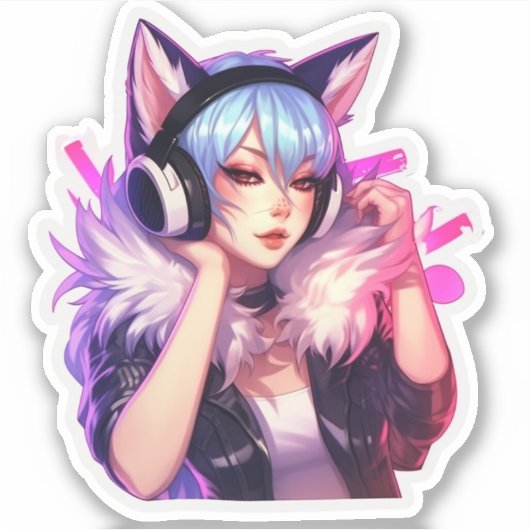 Sticker Nachtdance (Vorderseite)