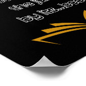 Sticker nicht buchen poster (Ecke)