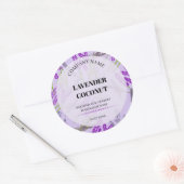 STICKER Nr. 8 PRODUKTLABEL GESCHALTET SOAP & CANDL (Umschlag)