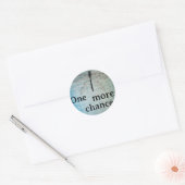 Sticker 'one more chance' (Umschlag)
