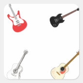 Sticker Pack - Gitarre (Vorderseite)