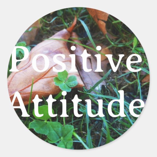 Sticker 'Positive Attbereitschaft' (Vorderseite)