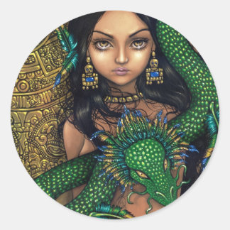 Sticker "Priestess Quetzalcoatl"