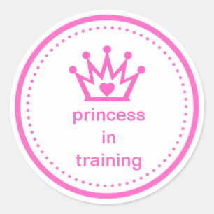 Sticker Prinzessin in der Ausbildung
