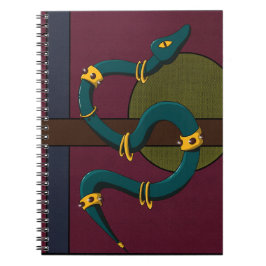 Sticker Quadrat Snake Notizblock
