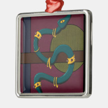 Sticker Quadrat Snake