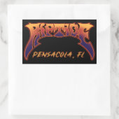 Sticker RIPTIDE Pensacola, FL Logo (Tasche)