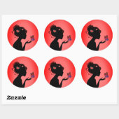 Sticker Rond (Blatt)