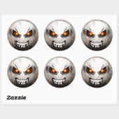 Sticker Rond Angermoji Vintage (Blatt)