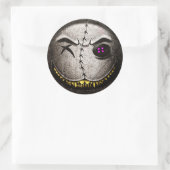 Sticker Rond Scarmoji Vintage (Tasche)