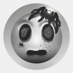 Sticker Rond Spidermoji